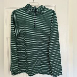 Jude Connally Ashley long sleeve top size L in Shamrock print
